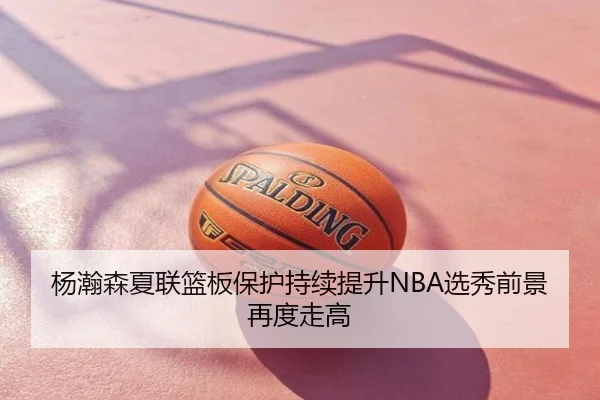 杨瀚森夏联篮板保护持续提升NBA选秀前景再度走高